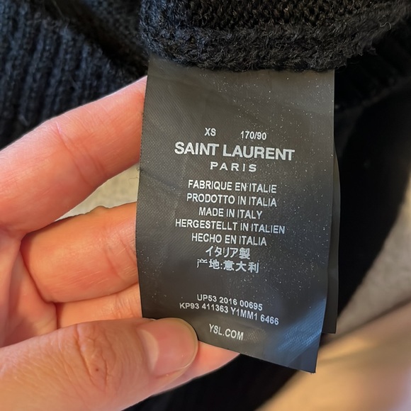 Saint Laurent Paris sweater xs men - Picture 5 of 6